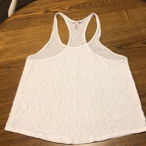 Victoria’s Secret Sport White Leopard Tank Top